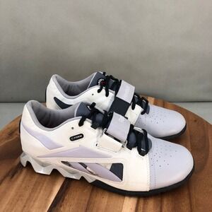 Reebok CrossFit U-Form Weightlifting Training Shoes White Grey Womens  Size 9.5